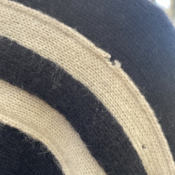 Juicy Couture Black Cashmere Sporty Hooded Zip Sweater - Picture 8 of 9